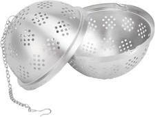 304 Stainless Steel Tea Strainer Infuser Seasoning Filter Mesh Design Kitchen Ac