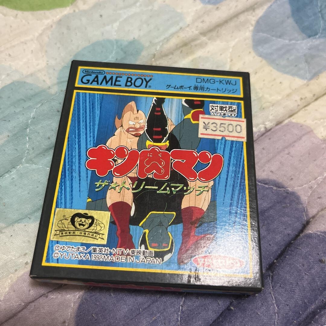 NINTENDO GB GAME BOY KINNIKUMAN THE DREAM MATCH NTSC-J NEW RARE