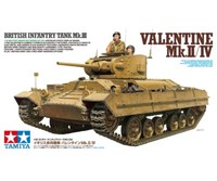 Tamiya 1:35 Brit. Panzer Valentine Mk. Ii/Iv MilitäR Plastik Bausatz