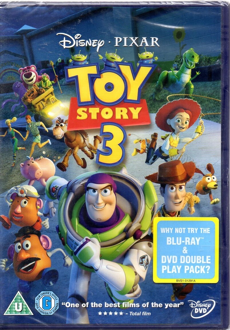 Toy Story 3 - Disney DVD - Region 2 - New & Sealed