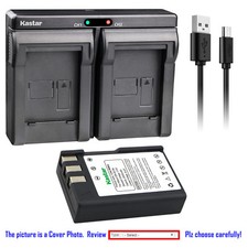 Kastar Battery Dual USB Charger for Nikon D3000 D5000 Camera Battery Grip BG-2A