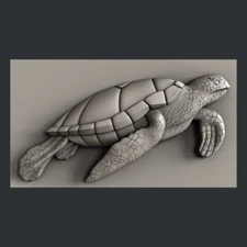 3d STL models for CNC, Artcam, Aspire, turtle