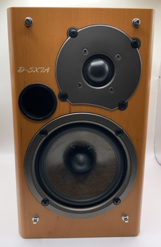 ONKYO D-SX7A 2-Way Bass Reflex Speakers Pair Japan Audio Hi-Fi Bookshelf Used - Picture 4 of 9