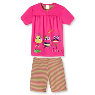 Reduziert SCHIESSER Mädchen Pyjama Shorty pink Gr.116 NEU ehemaliger UVP 24,95 