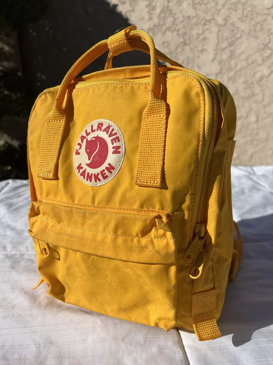 Kanken backpack ochre sales