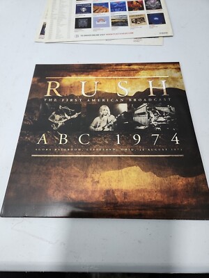 Rush First American Broadcast ABC 1974 Vinyl