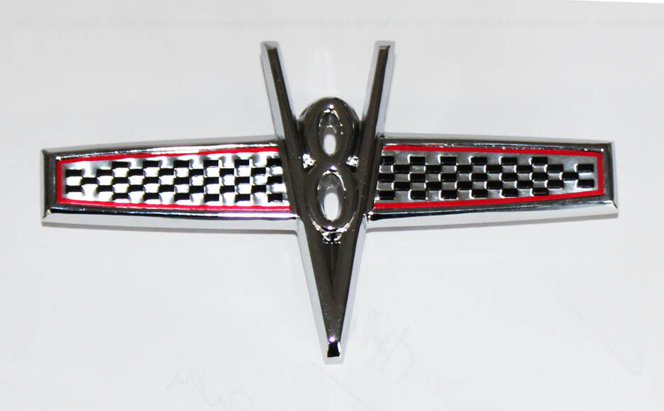 New! 1963-1964 Ford Falcon Sprint V8 Fender Emblem Futura 260 289