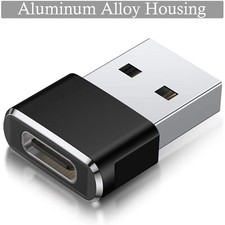 USB Type C Female to USB 3.1 Male Adapter Converter Charger for iPhone Android