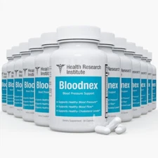 Bloodnex Balanced Blood Pressure - 12 Bottles -360 Capsules - Official Bloodnex