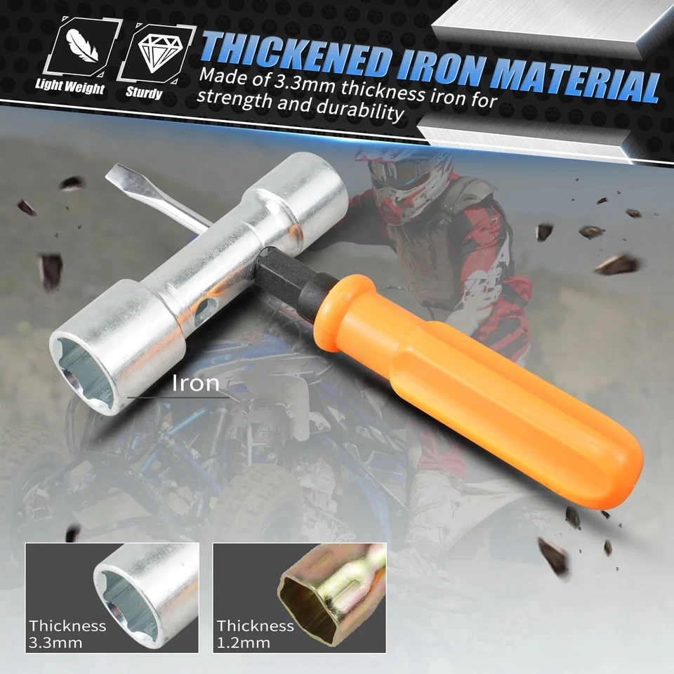 Juego de herramientas de toma de bujía 1983-1985 Honda XR350R XR 350R bolsa extracción Foto 4 de 4