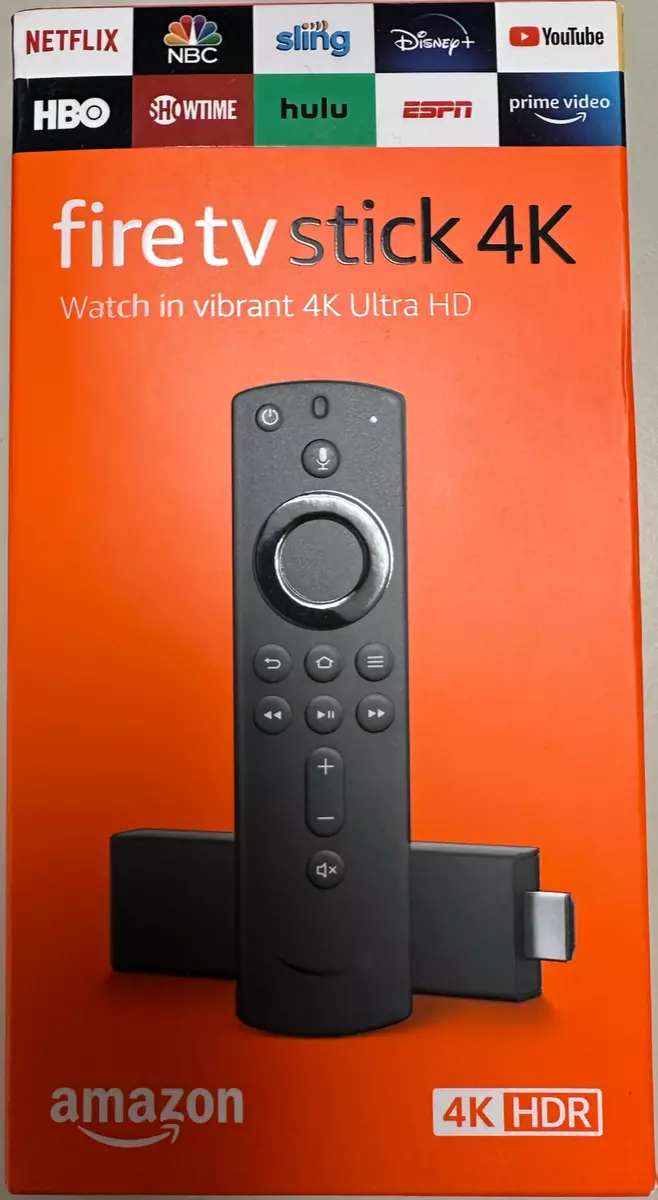 Fire TV Stick 4k Ultra HD Streaming Media Player Alexa Voice Remote control