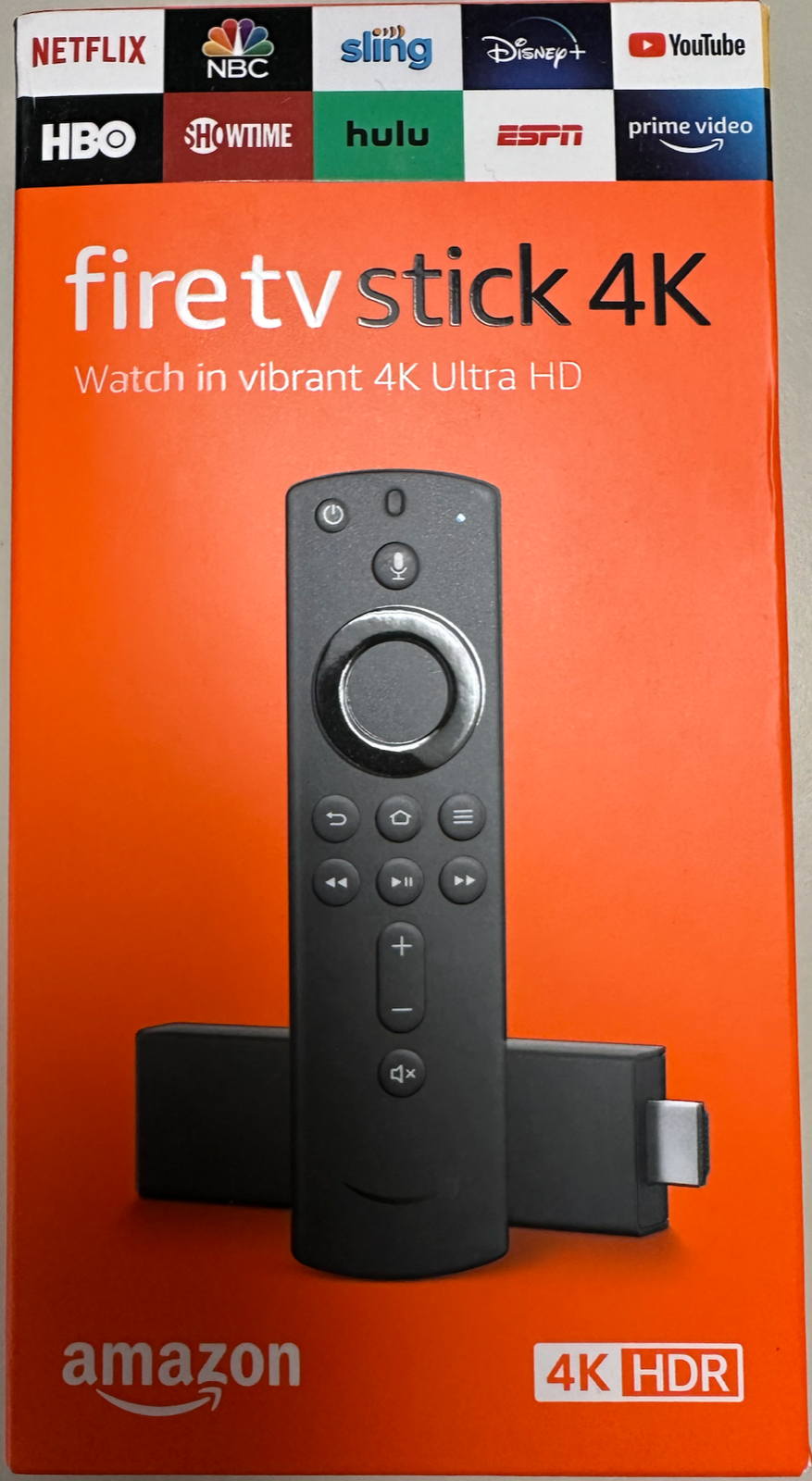 Fire Stick 4K streaming device - Includes Alexa voice remote, Horizon Music DJ Hire