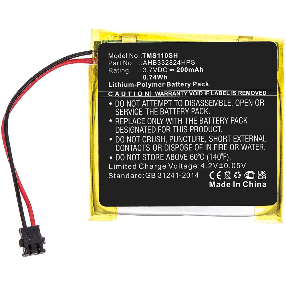 Ersatz Akku für TomTom Golfer 2 Runner 1 Runner 3 Adventurer Runner 2