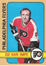 ED VAN IMPE 1972-73 TOPPS HOCKEY #9
