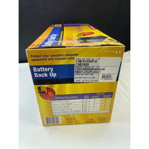 Conext Battery Back up for Computer 900VA 500 watts SKU 5641 - Afbeelding 3 van 4