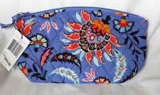 Vera Bradley MURAL GARDEN Medium travel Cosmetic makeup case NWT Free Ship 
