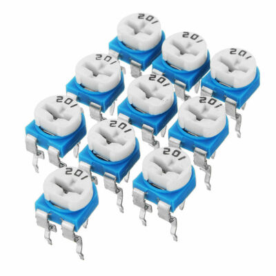 (100Ω 1MΩ) 130pcs 13 Values RoHS Variable Resistor Potentiometers Assorted Kit