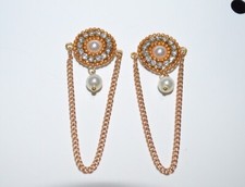 Handmade Gold Plated Chain chandelier earring