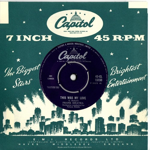 Frank Sinatra - Nice 'N' Easy (7" Single 1960) VG+ - Picture 2 of 2