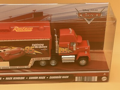 Disney Pixar Cars Mack Hauler Trailer Truck Toy New | eBay