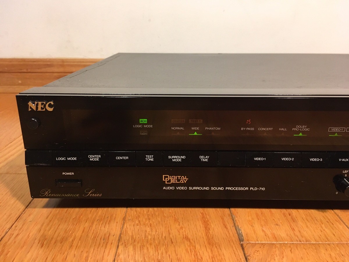 NEC PLD-710 AV Surround Sound Processor Decoder Preamp Japan 1989
