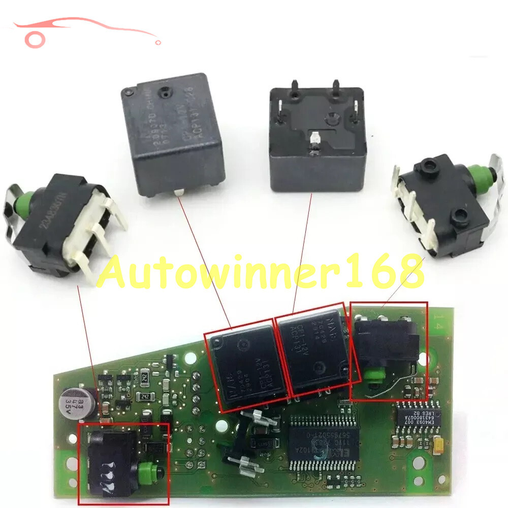 Steering Lock Module Relays Micro Switch Repair Kit for VW Passat