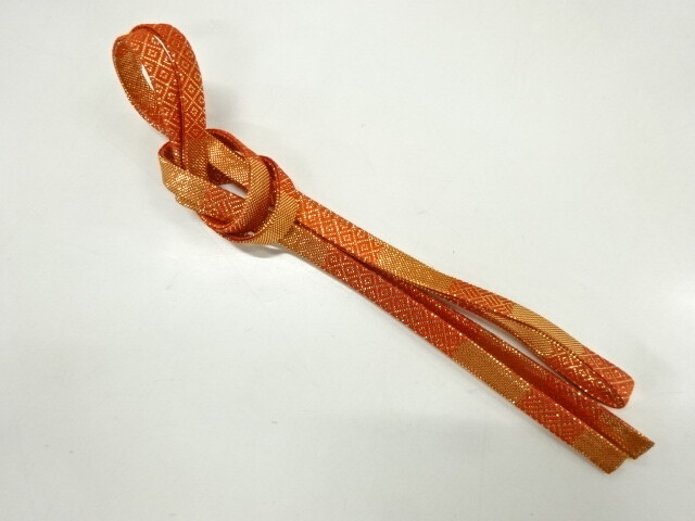 6699082: JAPANESE KIMONO / VINTAGE OBIJIME CORD / SAGANISHIKI 6699082: JAPANESE KIMONO / VINTAGE OBIJIME CORD / SAGANISHIKI