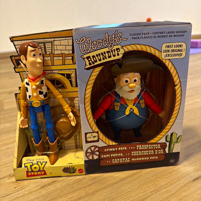 Mattel Toy Story Woody s Roundup Figuren-Set Woody & Stinky Pete in OVP