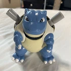 POKÉMON Vintage BLASTOISE HASBRO TOY 2000 COMBAT FIGURE 4” Water Blaster