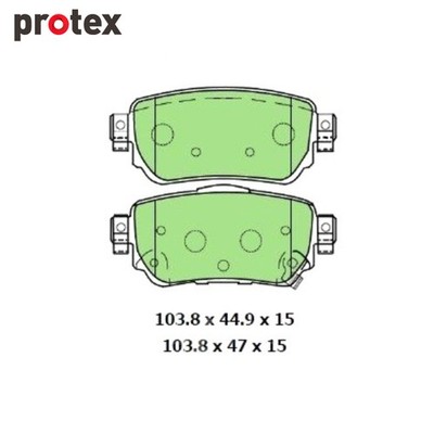 Protex Ultra Ceramic Brake Pad Set DB3214