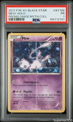 Mew graded PSA 1 for sale on eBay