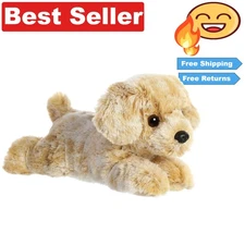 Adorable Mini Flopsie Rusty Retriever - Eco-Friendly Plush Dog Toy, 8 Inches