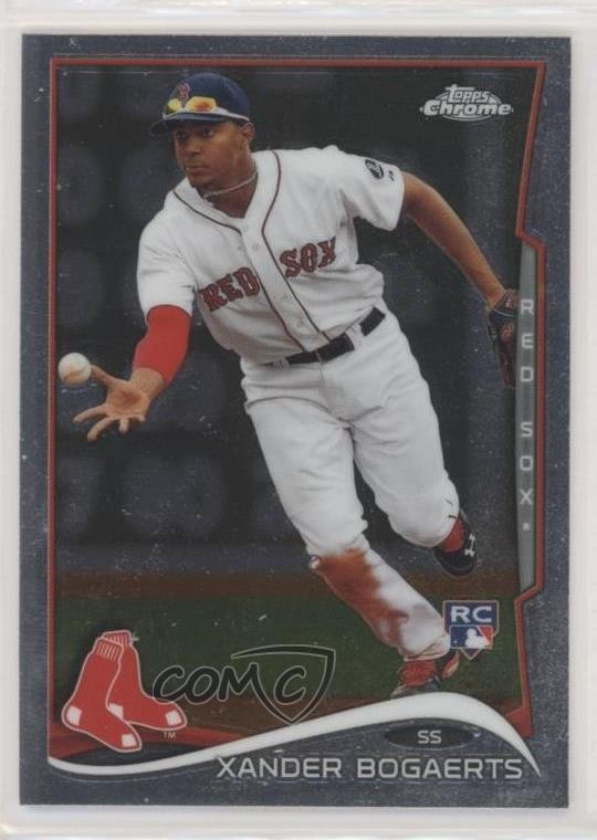 2014 Topps Chrome Xander Bogaerts (English Back) #25 05cx