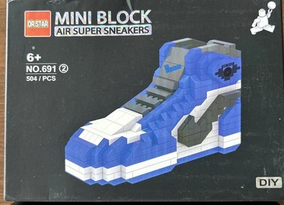 Dr Star Air Super Sneakers Building Blocks Bricks 504 Blocks