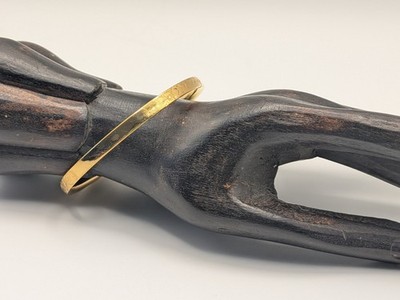 Vintage W.E.H. Hayward Child's Hinged Bangle Bracelet 1/20 14KGF Not Engraved