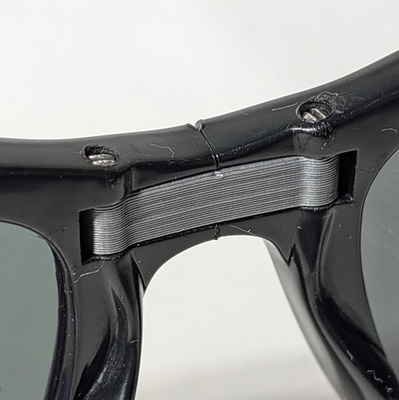 #ad Replacement Hinge for Folding Ray Ban Wayfarers 4 Pack Durable amp; Tested $10.00