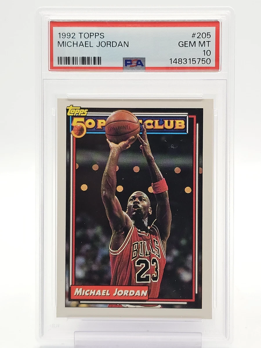 michael jordan graded 10 card Michael Jordan PSA 10 Graded Basketball Trading Cards for sale