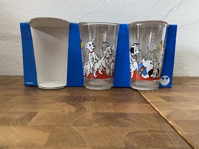 2 VMC VINTAGE DISNEY 101 DALMATINER TRINKGLÄSER NEU OVP 90er JAHRE