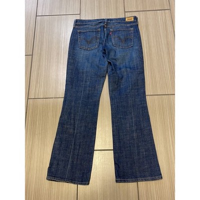 y2k grunge streetwear rodeo western cowgirl Levis 545 low bootcut jeans sz 10M