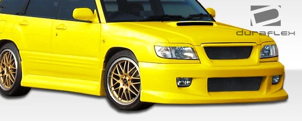 For 1998-2002 Forester Duraflex L-Sport Front Bumper Cover - 1 Piece Foto 3 de 4