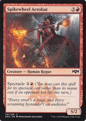 Spikewheel Acrobat #118 Ravnica Allegiance|NM|EN|MTG