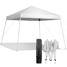 VINGLI 8x8 ft Pop Up Canopy Tent, Easy Up Outdoor Tent Canopy, Foldable Portable