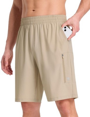 Men's Athletic Running Shorts 9'' Quick Dry Workout Shorts Lightweight Sports ...