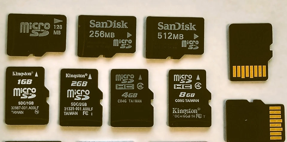 Low Capacity Micro Memory Card 64MB 128MB 256MB 512MB 1GB 2GB 4GB 8GB 16GB 32GB - Image 2 of 3