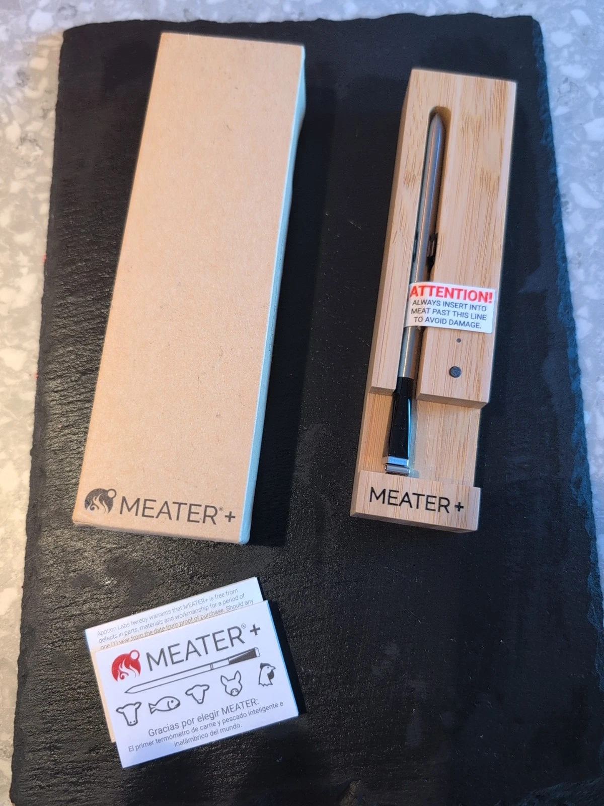 Meater Plus Wireless Smart Meat Thermometer
Opens in a new window or tab