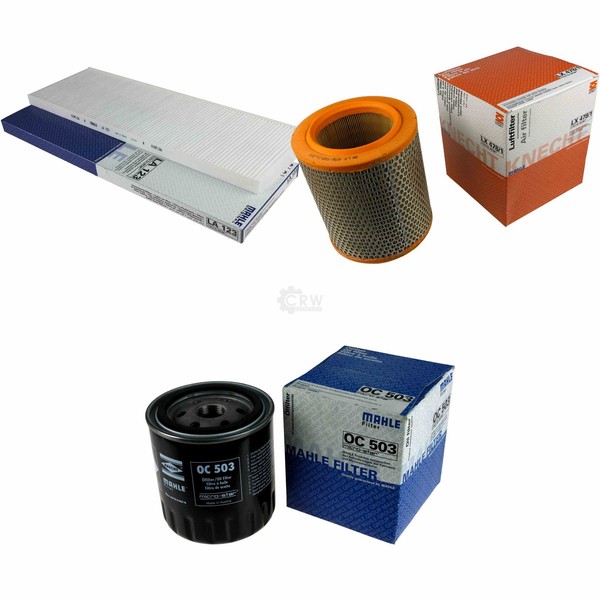 Mahle / Knecht Innenraumfilter LA 123 Luftfilter LX 478/1 ÖLfilter OC 503-image