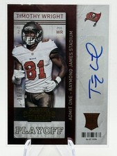 2013 Contenders - Timothy Wright #106 Short Print Rookies Playoff Ticket /99