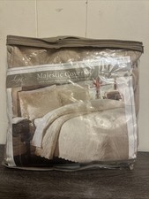 Majestic Coverlet - Twin 100 Cotton Matelasse 67 In x 96 In