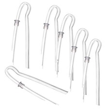 6pcs/lot Size 13 Preformed Sound Tube BTE Earmold Hearing Aid Tubing 3.5  ...
