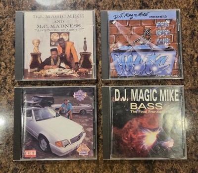 Lot of 4 DJ Magic Mike CD's Compact Disc Bass is the Name of the Game, Etc